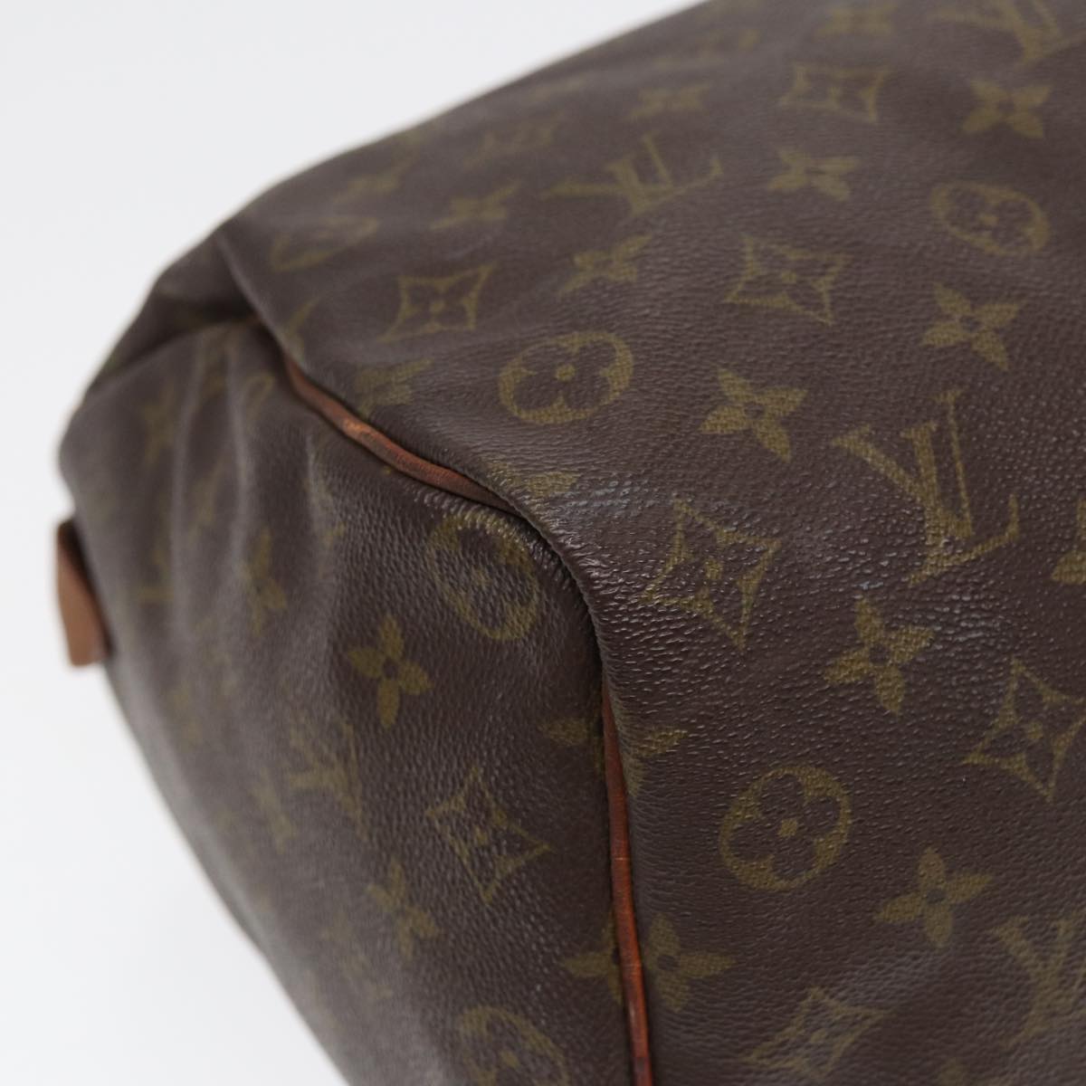 LOUIS VUITTON Monogram Speedy 35 Hand Bag Vintage M41524 LV Auth yk14408