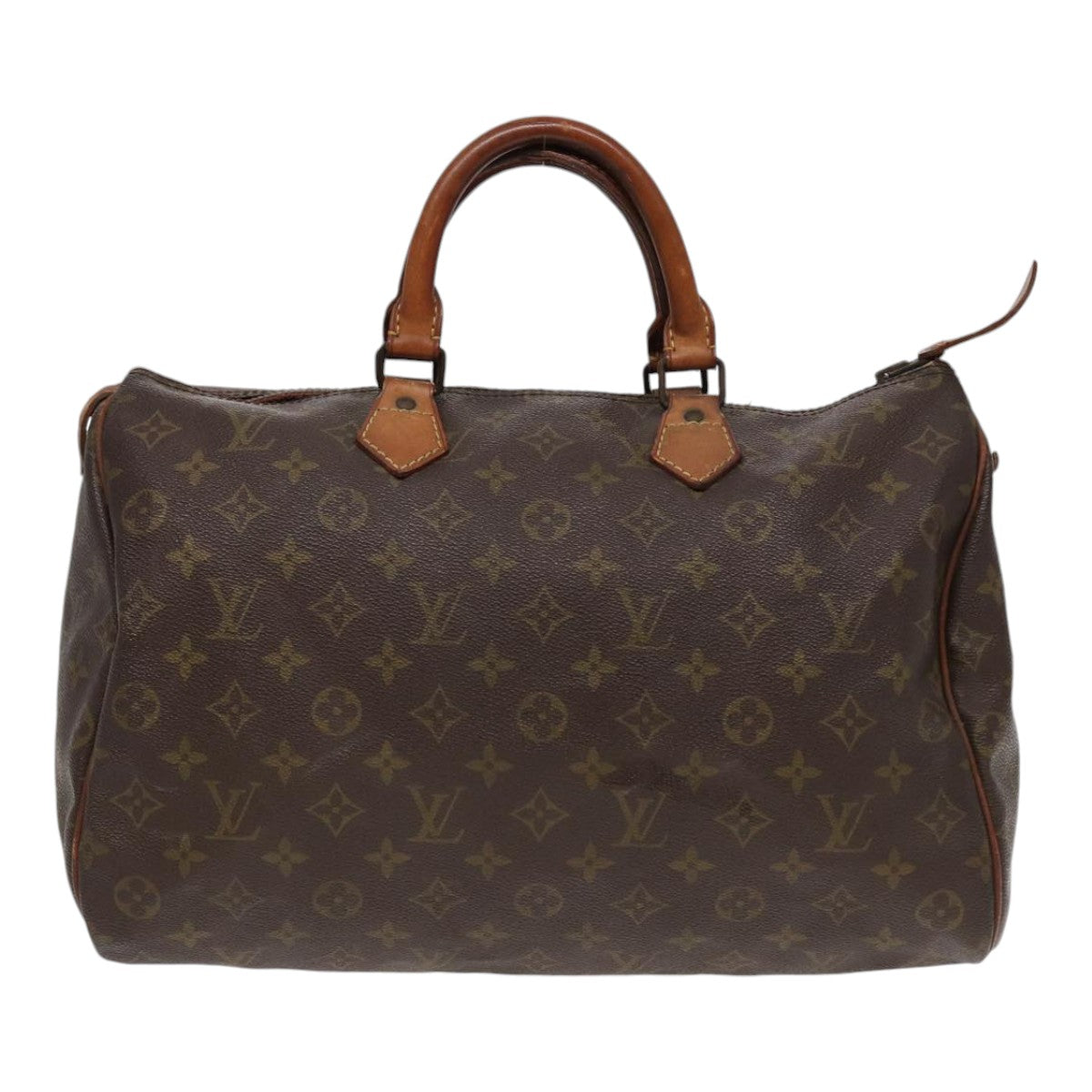 LOUIS VUITTON Monogram Speedy 35 Hand Bag Vintage M41524 LV Auth yk14408