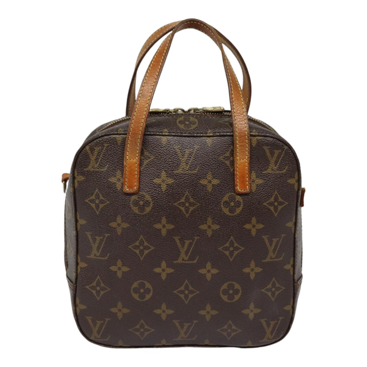 LOUIS VUITTON Monogram Spontini Hand Bag 2way M47500 LV Auth yk14416