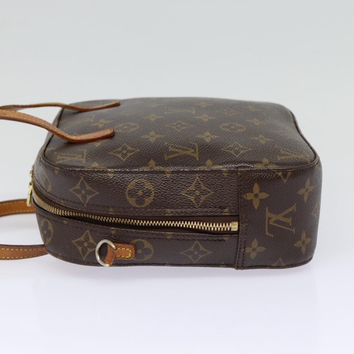 LOUIS VUITTON Monogram Spontini Hand Bag 2way M47500 LV Auth yk14416