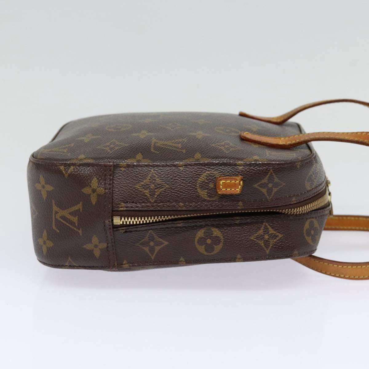 LOUIS VUITTON Monogram Spontini Hand Bag 2way M47500 LV Auth yk14416