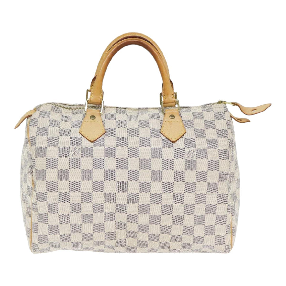 LOUIS VUITTON Damier Azur Speedy 30 Hand Bag N41533 LV Auth yk14480