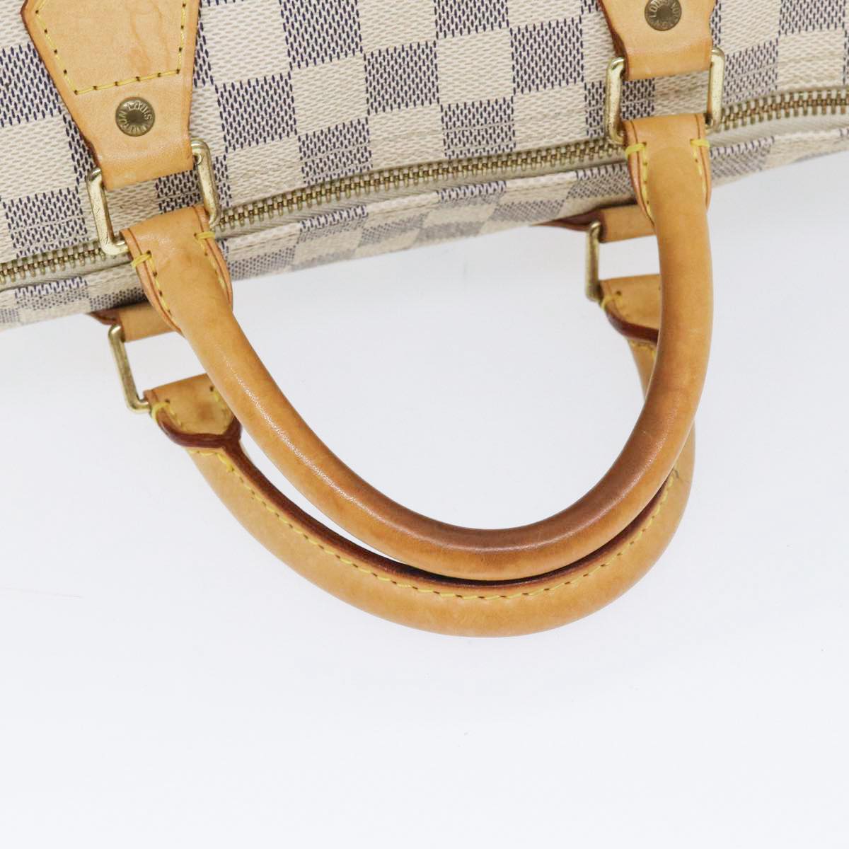 LOUIS VUITTON Damier Azur Speedy 30 Hand Bag N41533 LV Auth yk14480