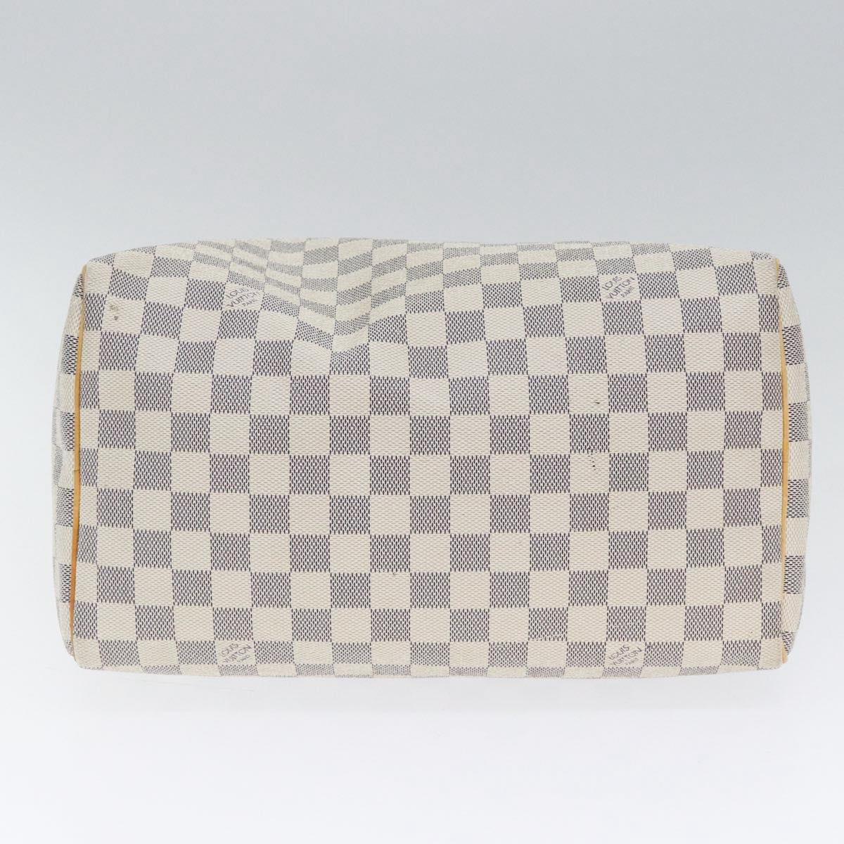 LOUIS VUITTON Damier Azur Speedy 30 Hand Bag N41533 LV Auth yk14480