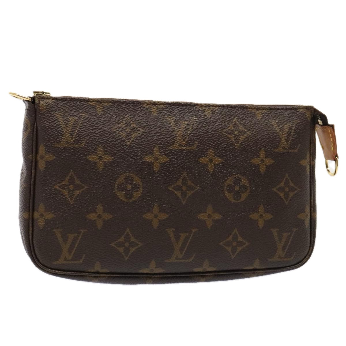 LOUIS VUITTON Monogram Pochette Accessoires Pouch M51980 LV Auth yk14495