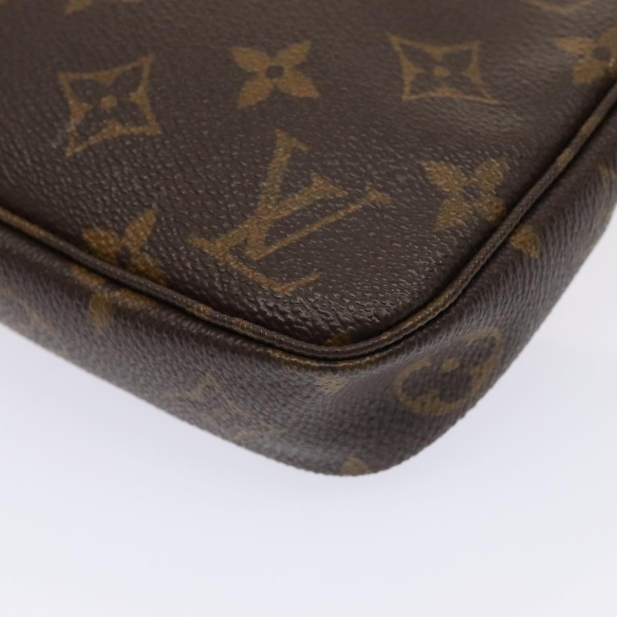 LOUIS VUITTON Monogram Pochette Accessoires Pouch M51980 LV Auth yk14495