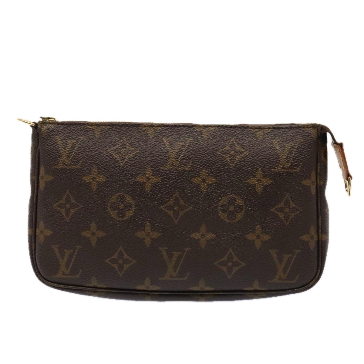 LOUIS VUITTON Monogram Pochette Accessoires Pouch M51980 LV Auth yk14495