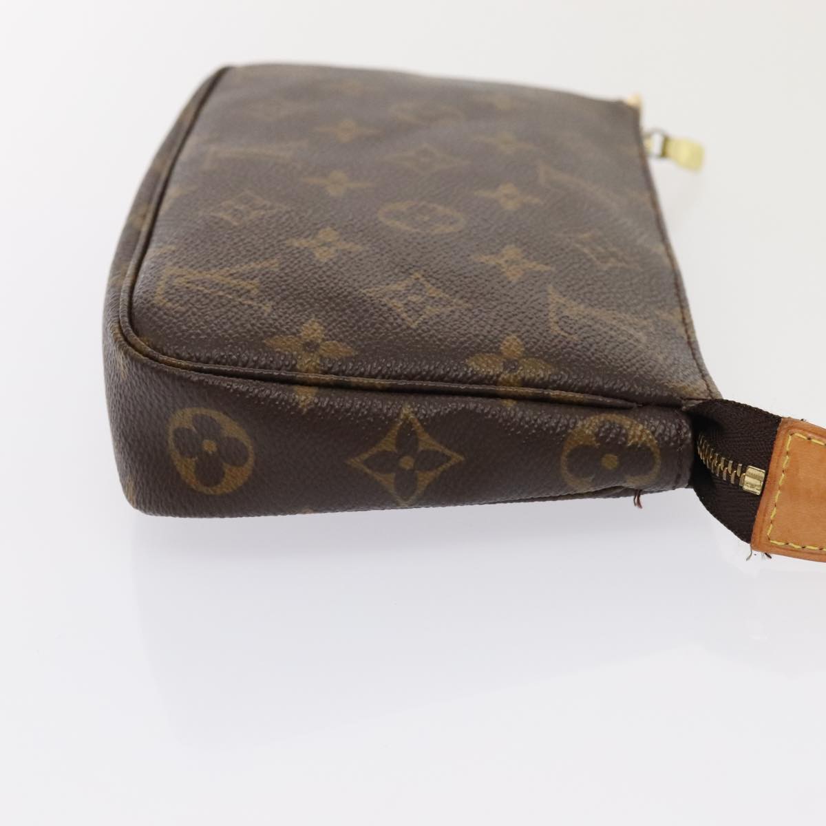 LOUIS VUITTON Monogram Pochette Accessoires Pouch M51980 LV Auth yk14495