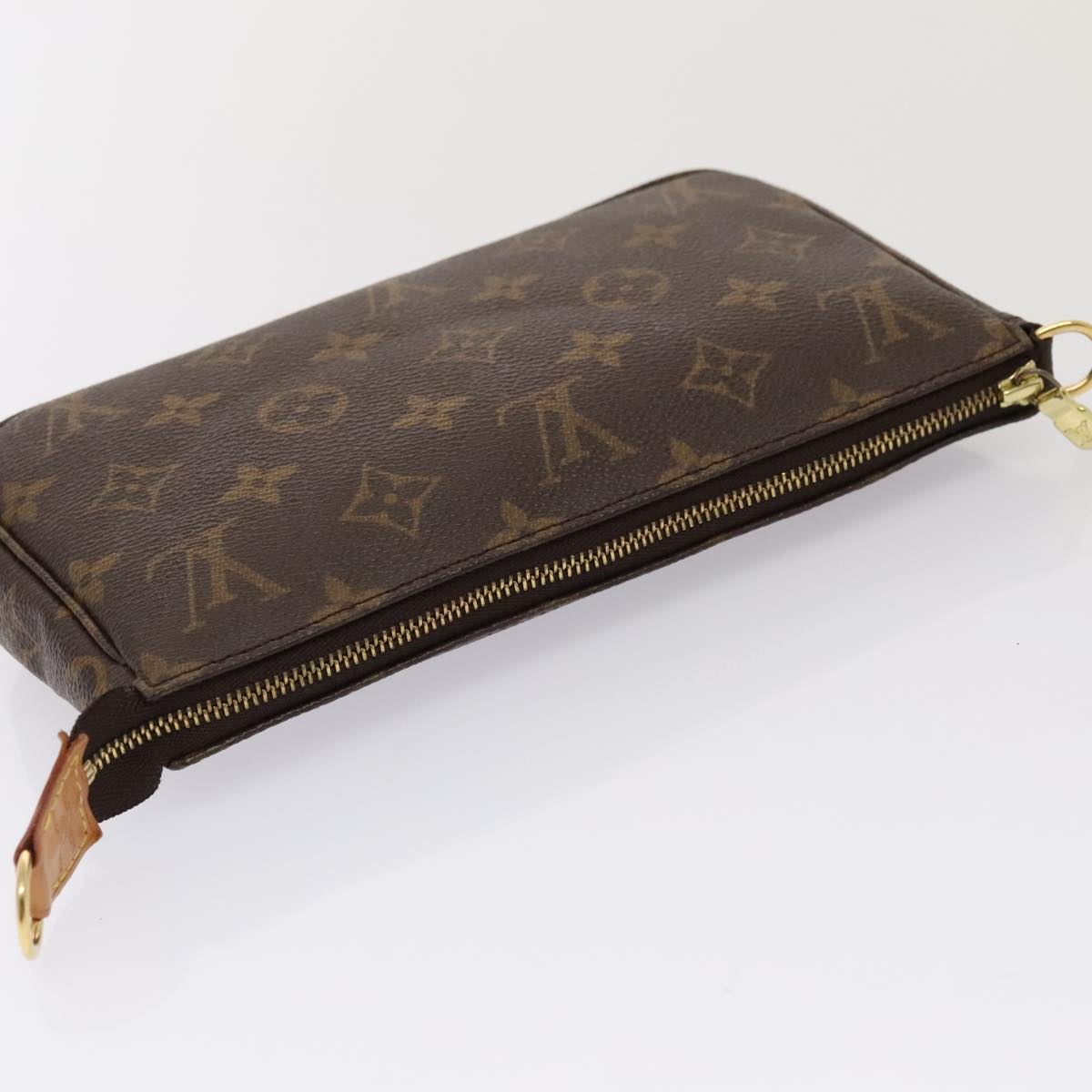 LOUIS VUITTON Monogram Pochette Accessoires Pouch M51980 LV Auth yk14495