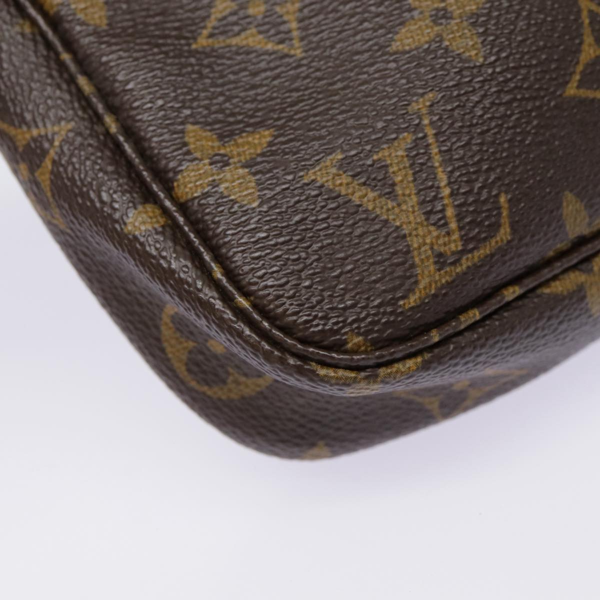 LOUIS VUITTON Monogram Pochette Accessoires Pouch M51980 LV Auth yk14521