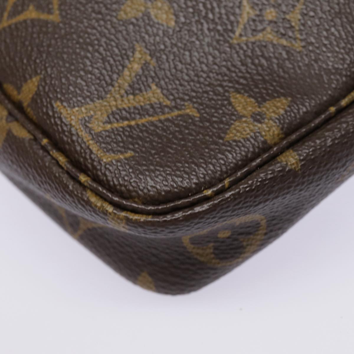 LOUIS VUITTON Monogram Pochette Accessoires Pouch M51980 LV Auth yk14521