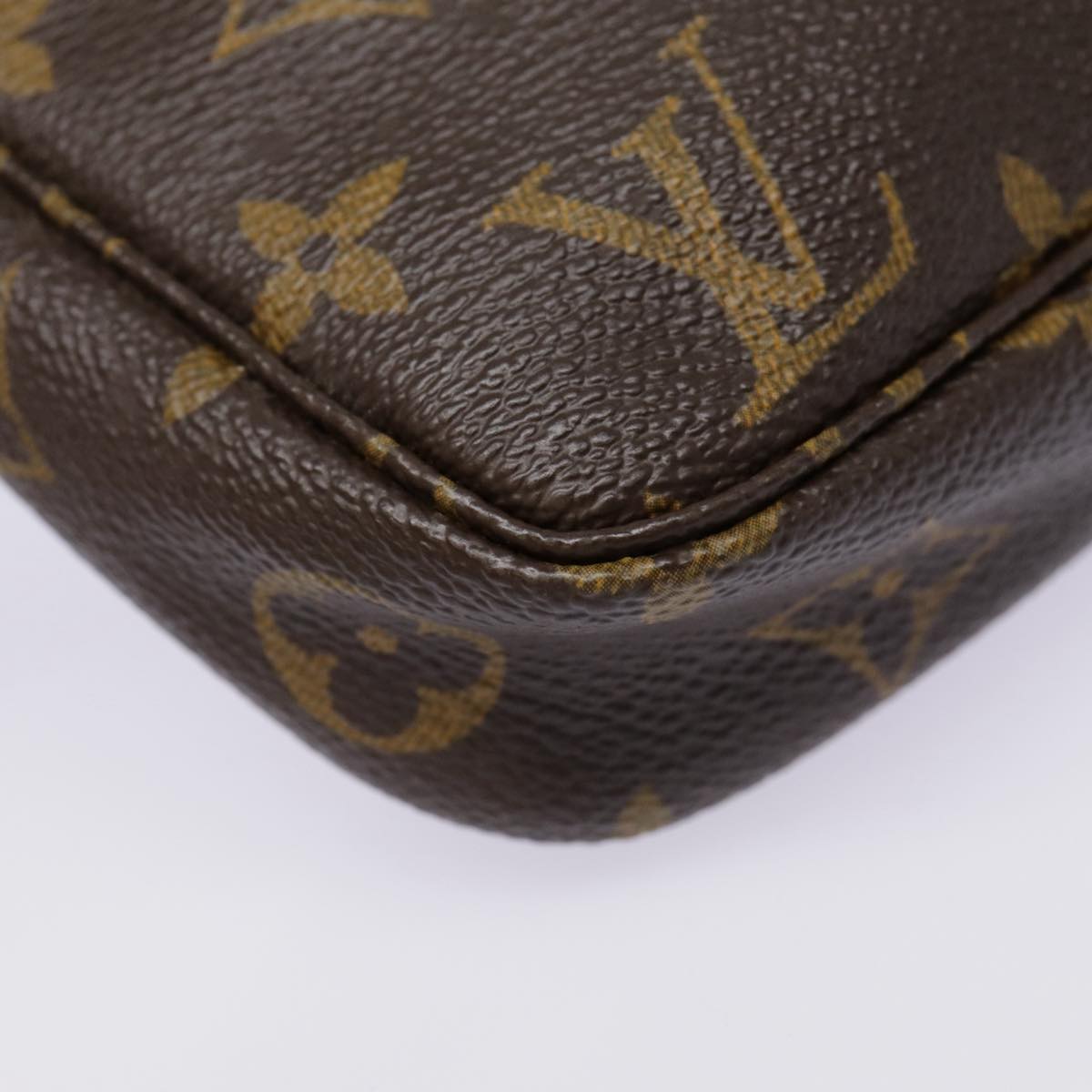 LOUIS VUITTON Monogram Pochette Accessoires Pouch M51980 LV Auth yk14521