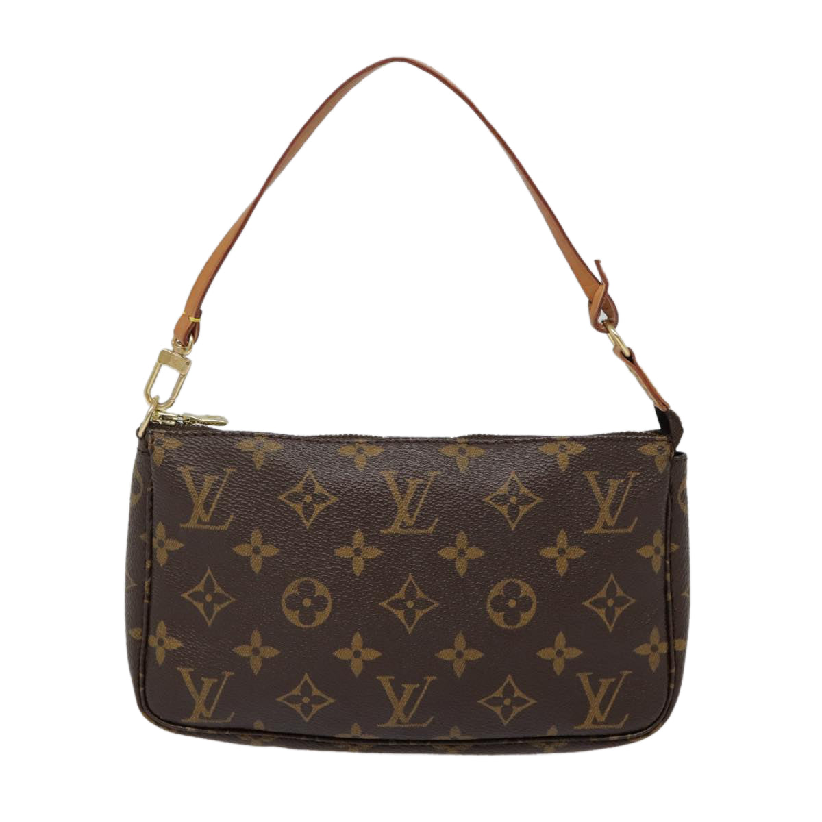 LOUIS VUITTON Monogram Pochette Accessoires Pouch M51980 LV Auth yk14521