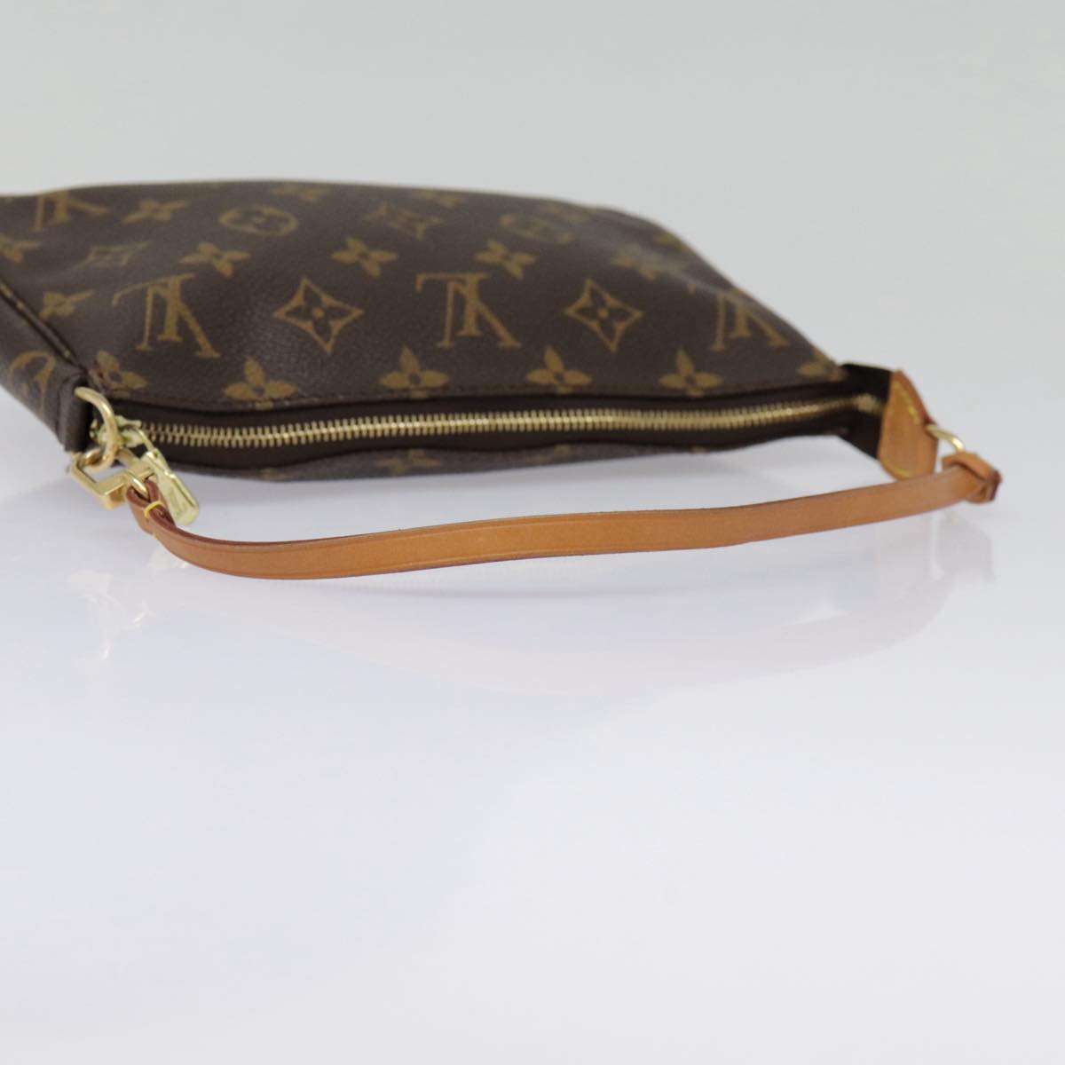 LOUIS VUITTON Monogram Pochette Accessoires Pouch M51980 LV Auth yk14521