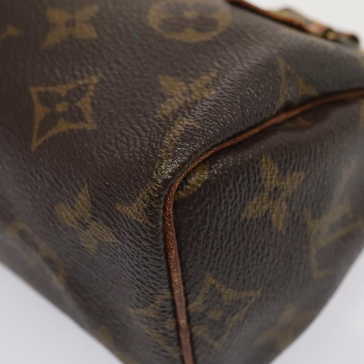 LOUIS VUITTON Monogram Mini Speedy Hand Bag Vintage M41534 LV Auth yk14565