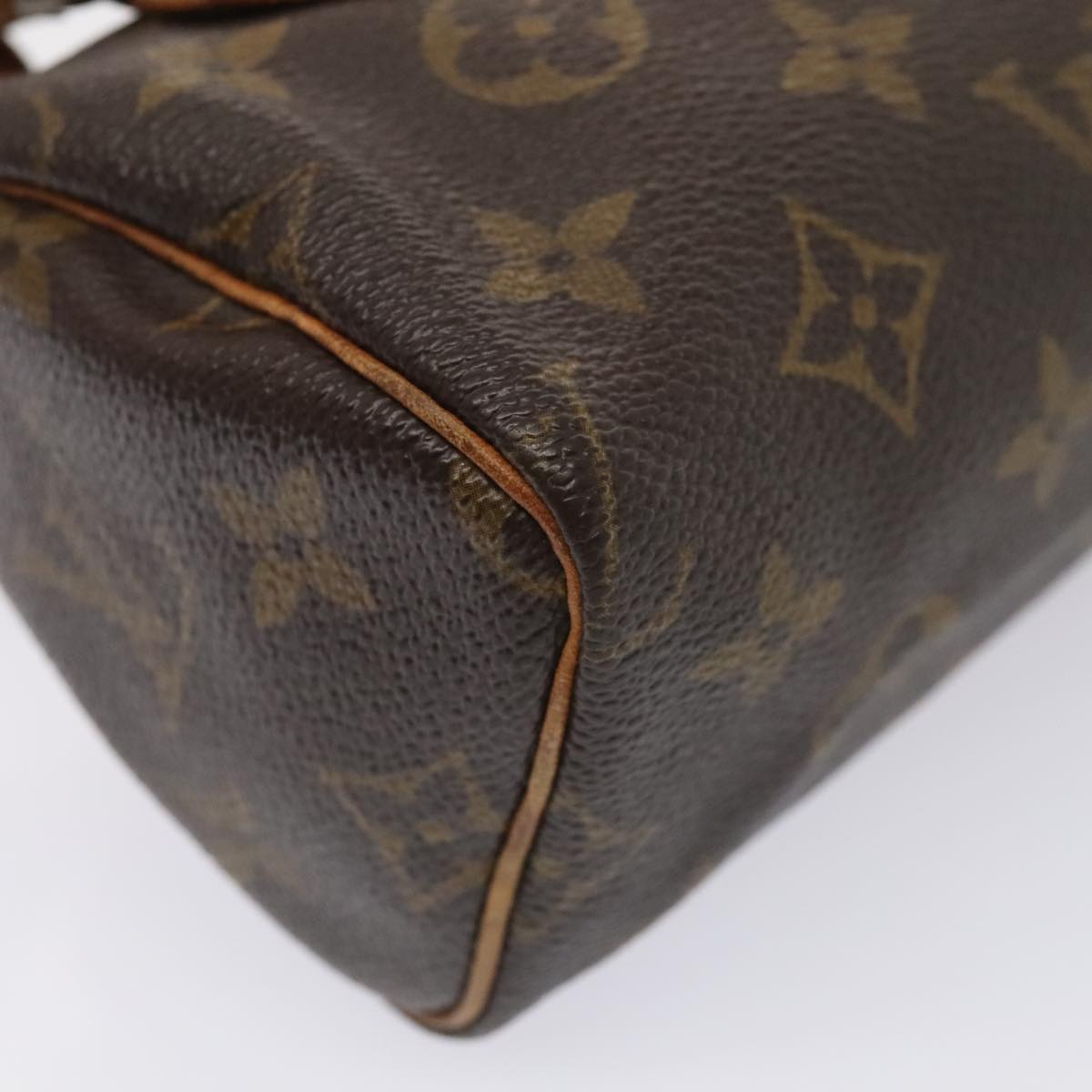 LOUIS VUITTON Monogram Mini Speedy Hand Bag Vintage M41534 LV Auth yk14565