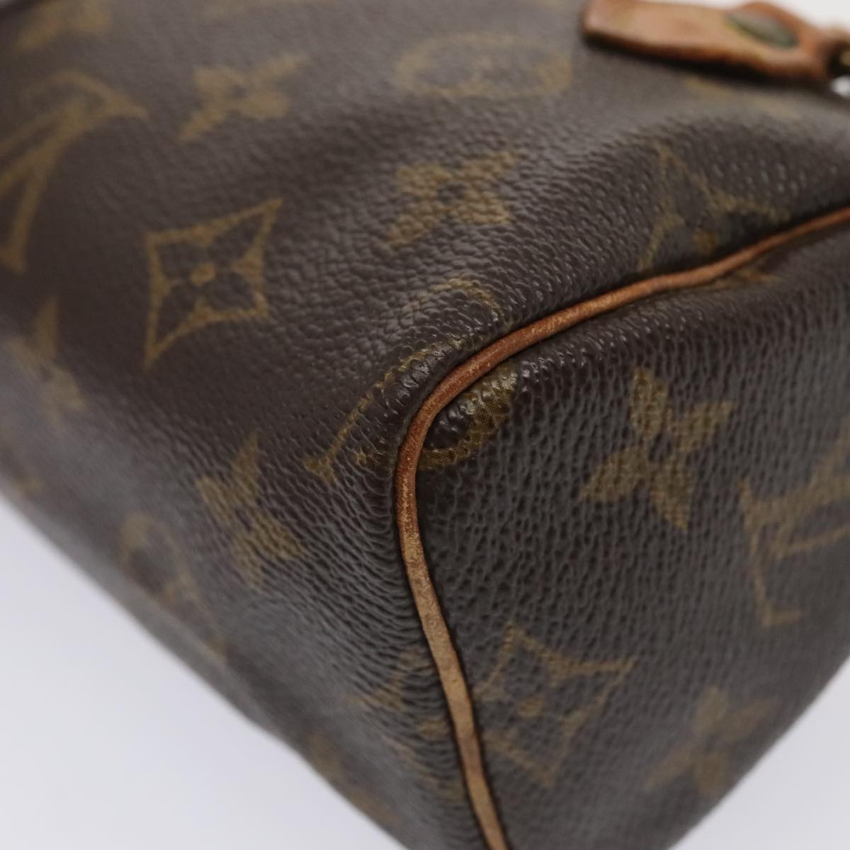 LOUIS VUITTON Monogram Mini Speedy Hand Bag Vintage M41534 LV Auth yk14565