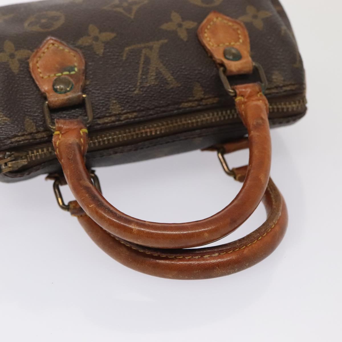 LOUIS VUITTON Monogram Mini Speedy Hand Bag Vintage M41534 LV Auth yk14565