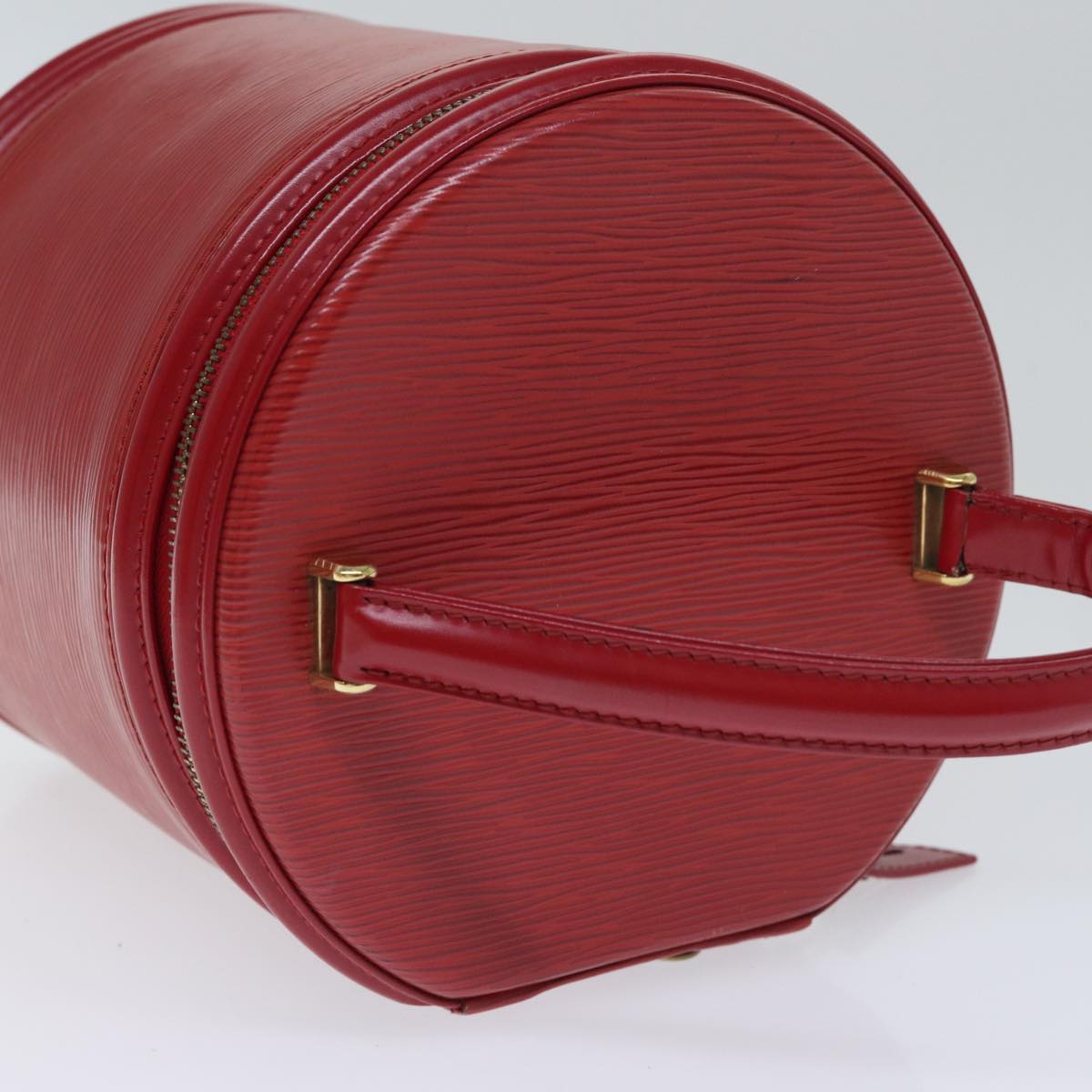 LOUIS VUITTON Epi Cannes Hand Bag Red M48037 LV Auth yk14594