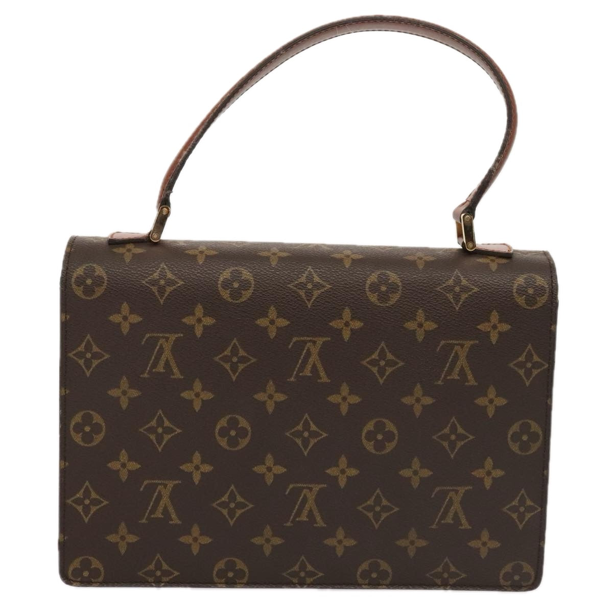 LOUIS VUITTON Monogram Concorde Hand Bag M51190 LV Auth yk14595