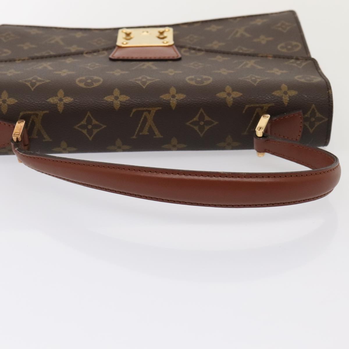 LOUIS VUITTON Monogram Concorde Hand Bag M51190 LV Auth yk14595