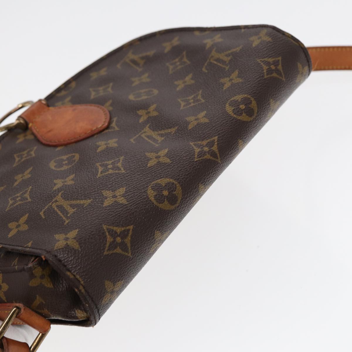 LOUIS VUITTON Monogram Saint Cloud GM Shoulder Bag M51242 LV Auth yk14635