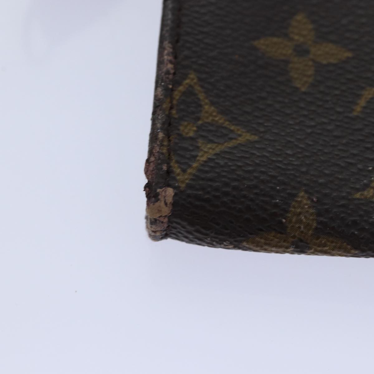 LOUIS VUITTON Monogram Bucket PM Accessory Pouch LV Auth yk14655