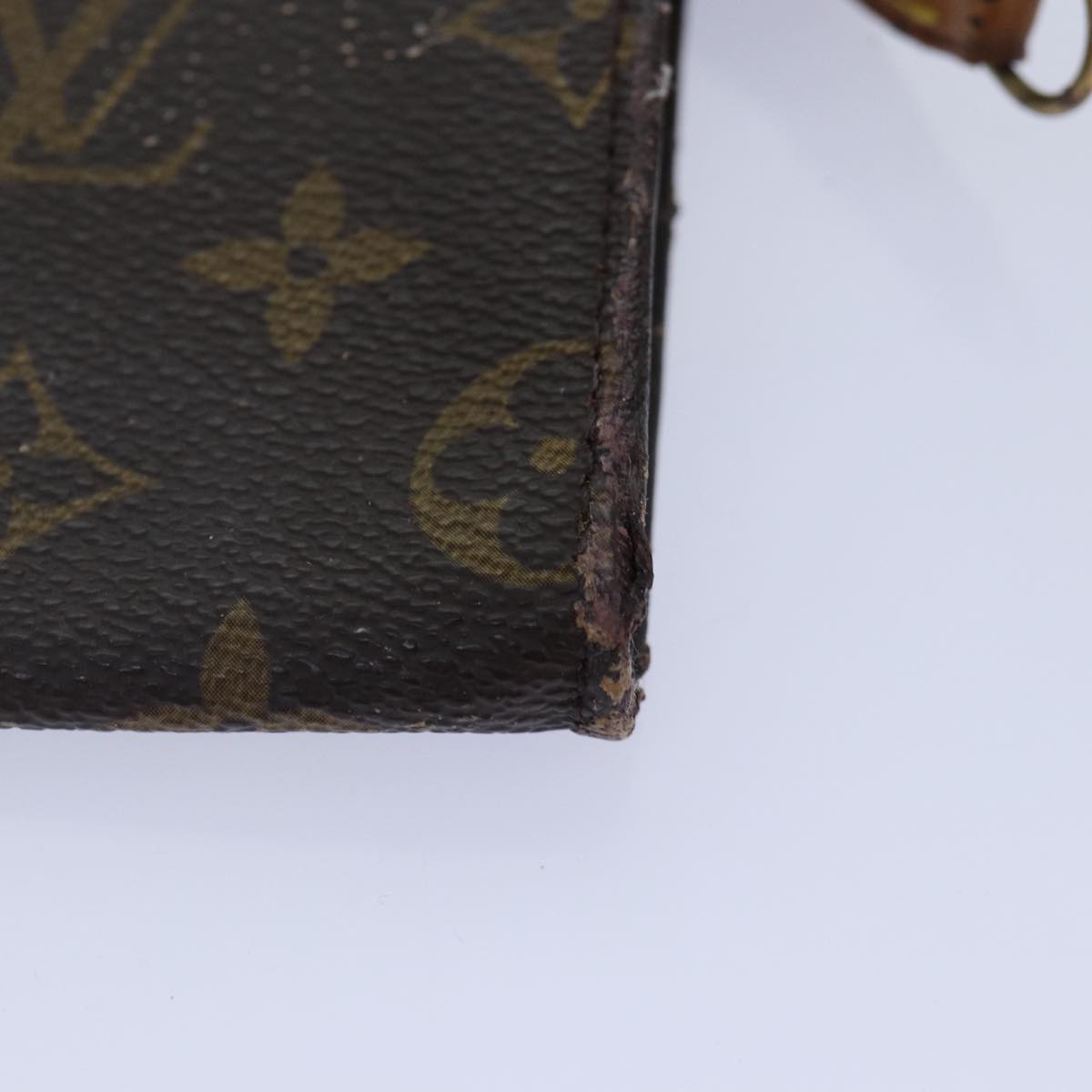 LOUIS VUITTON Monogram Bucket PM Accessory Pouch LV Auth yk14655