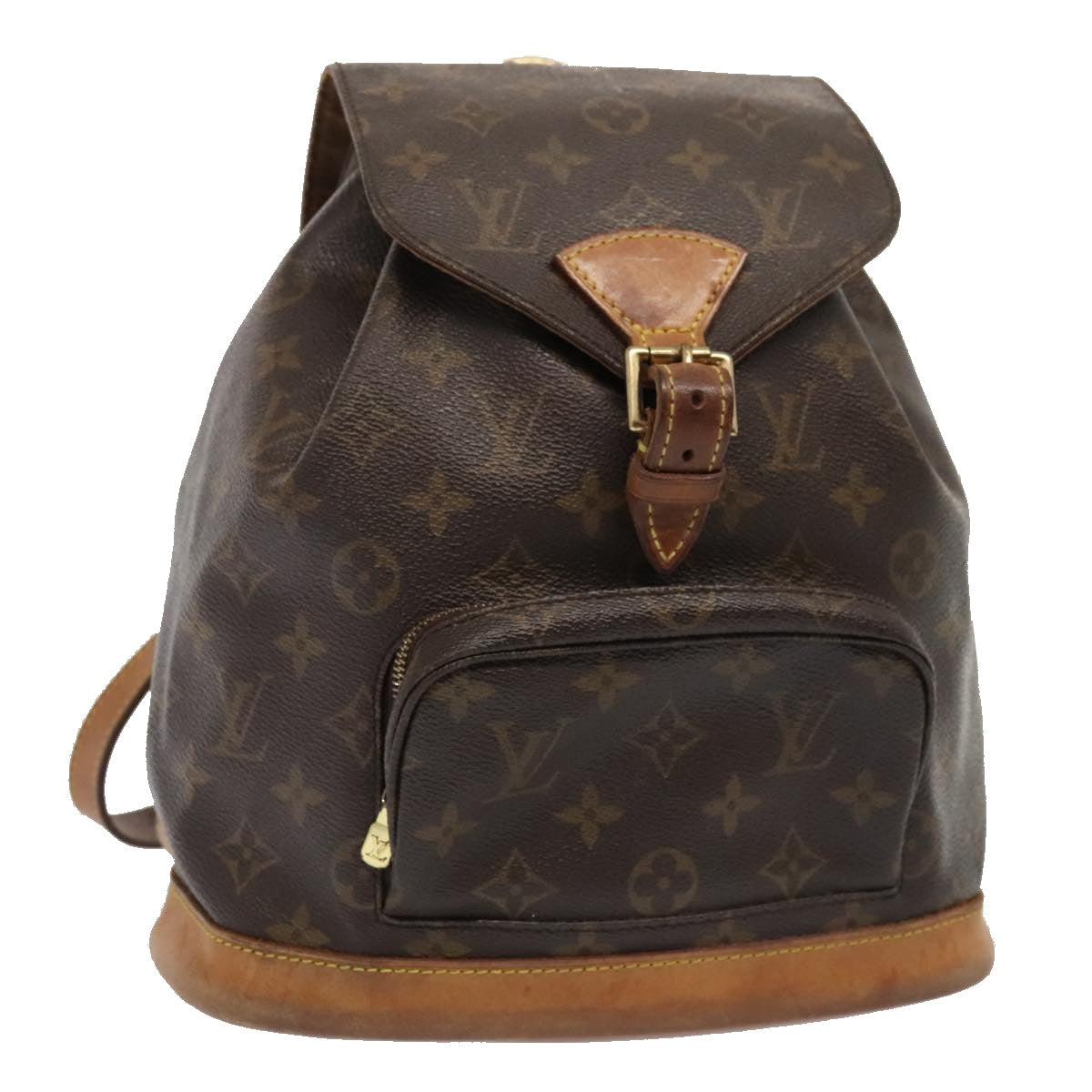 LOUIS VUITTON Monogram Montsouris MM Backpack M51136 LV Auth yk14664