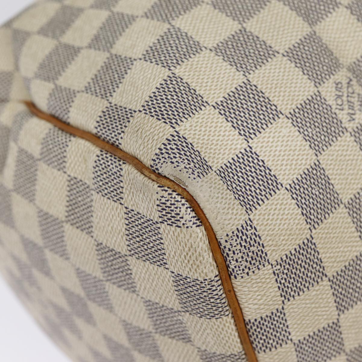 LOUIS VUITTON Damier Azur Speedy 30 Hand Bag N41533 LV Auth yk14667