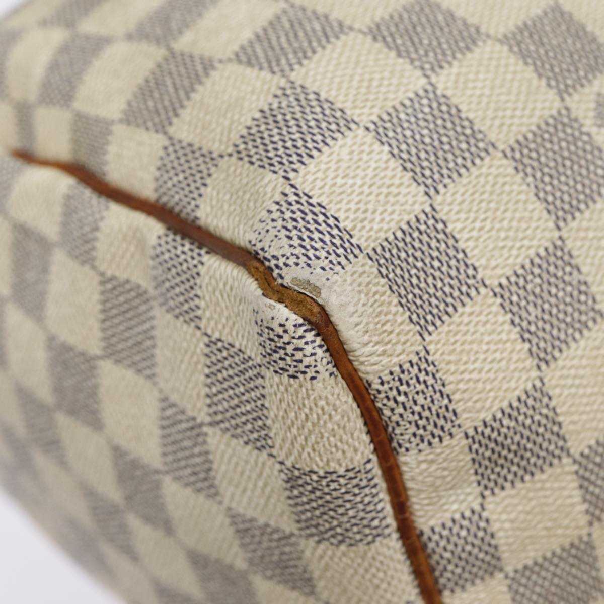 LOUIS VUITTON Damier Azur Speedy 30 Hand Bag N41533 LV Auth yk14667