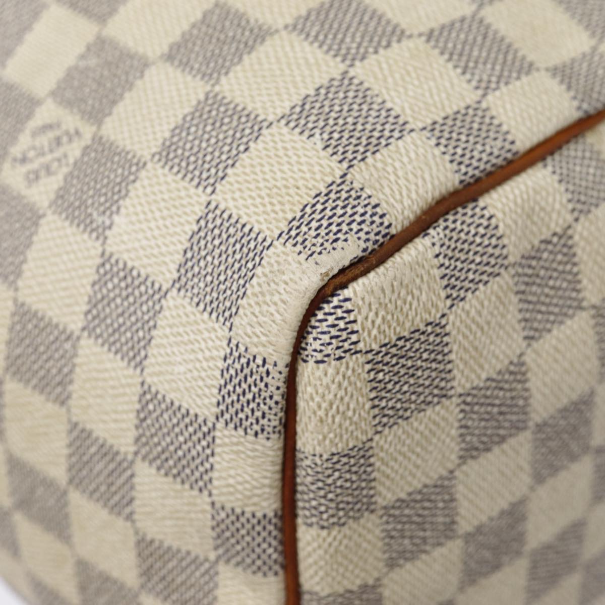 LOUIS VUITTON Damier Azur Speedy 30 Hand Bag N41533 LV Auth yk14667