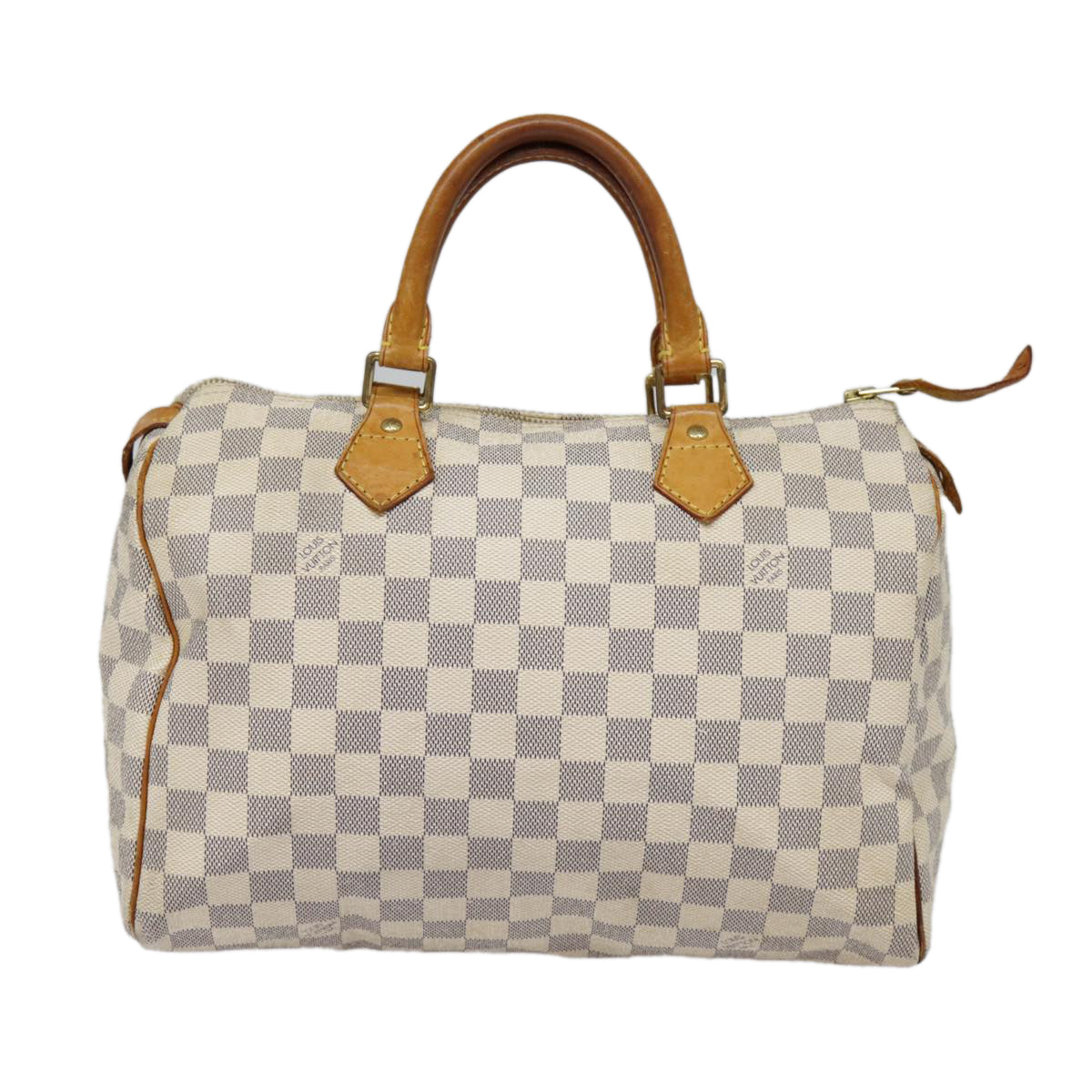 LOUIS VUITTON Damier Azur Speedy 30 Hand Bag N41533 LV Auth yk14667