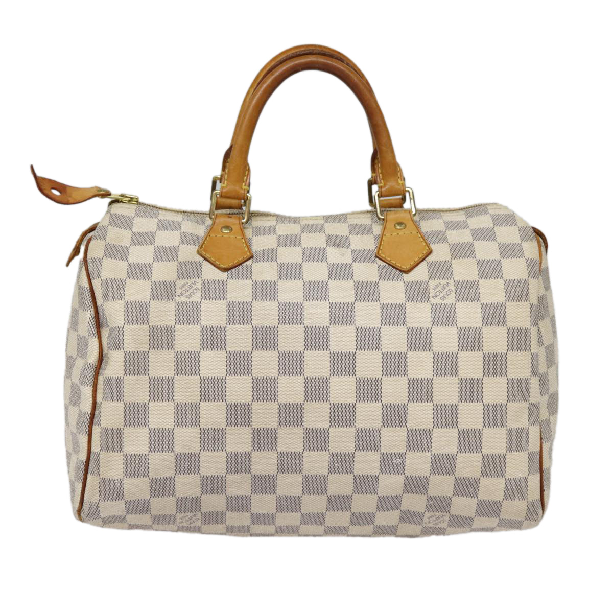 LOUIS VUITTON Damier Azur Speedy 30 Hand Bag N41533 LV Auth yk14667