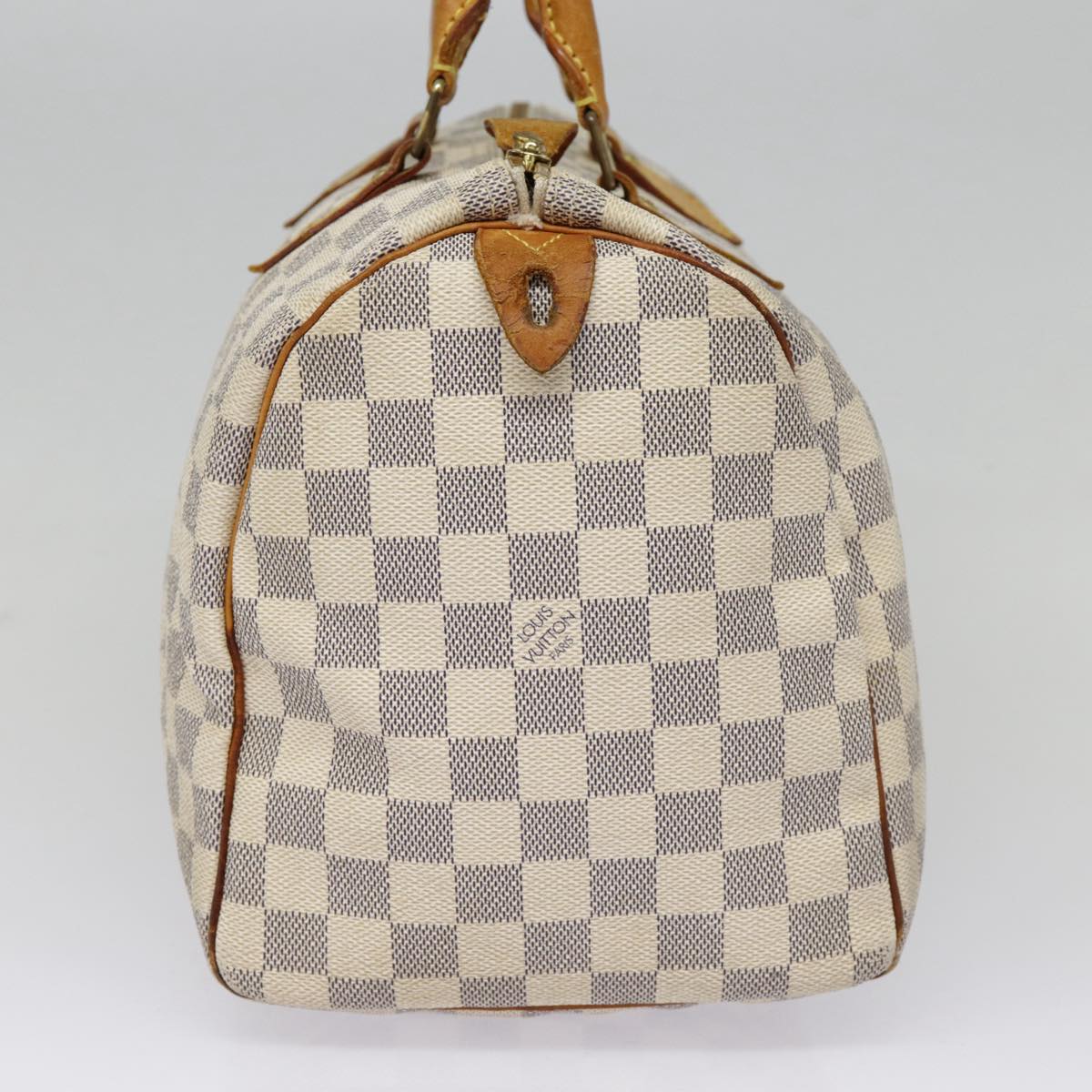 LOUIS VUITTON Damier Azur Speedy 30 Hand Bag N41533 LV Auth yk14667