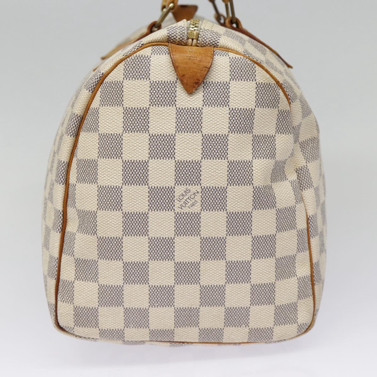 LOUIS VUITTON Damier Azur Speedy 30 Hand Bag N41533 LV Auth yk14667