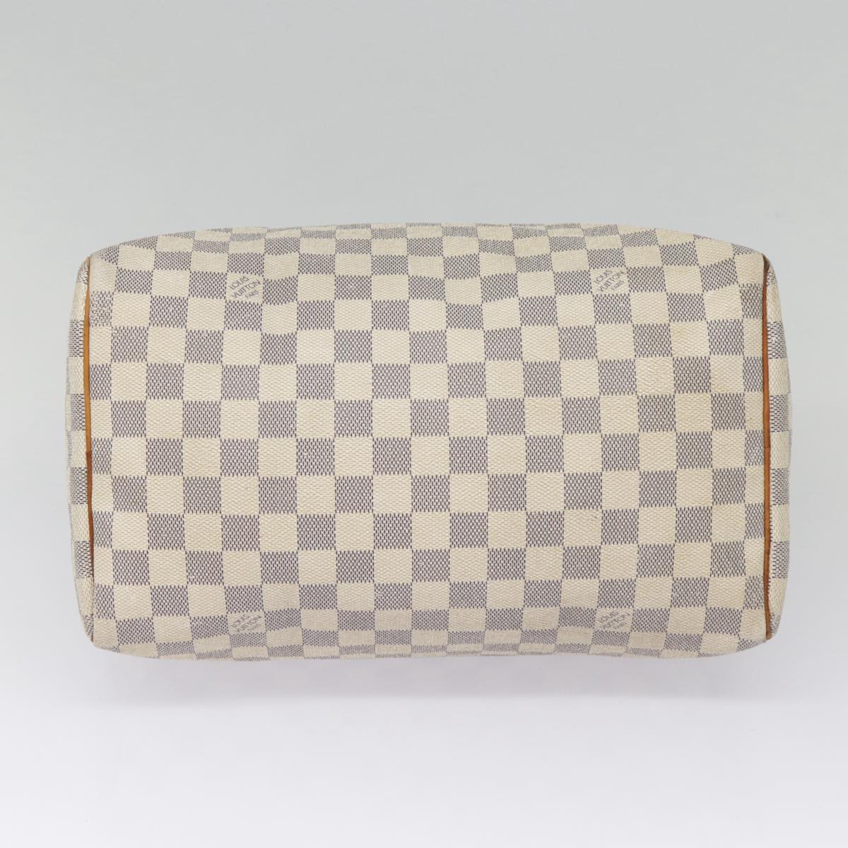 LOUIS VUITTON Damier Azur Speedy 30 Hand Bag N41533 LV Auth yk14667