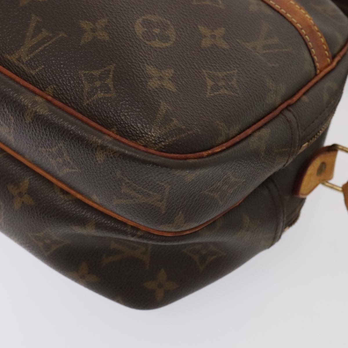 LOUIS VUITTON Monogram Reporter PM Shoulder Bag M45254 LV Auth yk14682