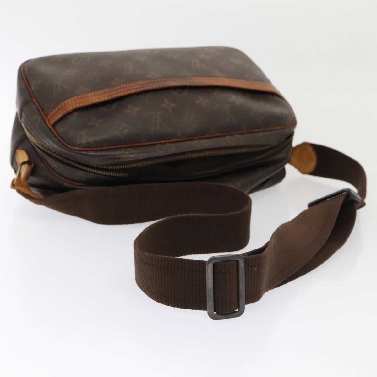 LOUIS VUITTON Monogram Reporter PM Shoulder Bag M45254 LV Auth yk14682