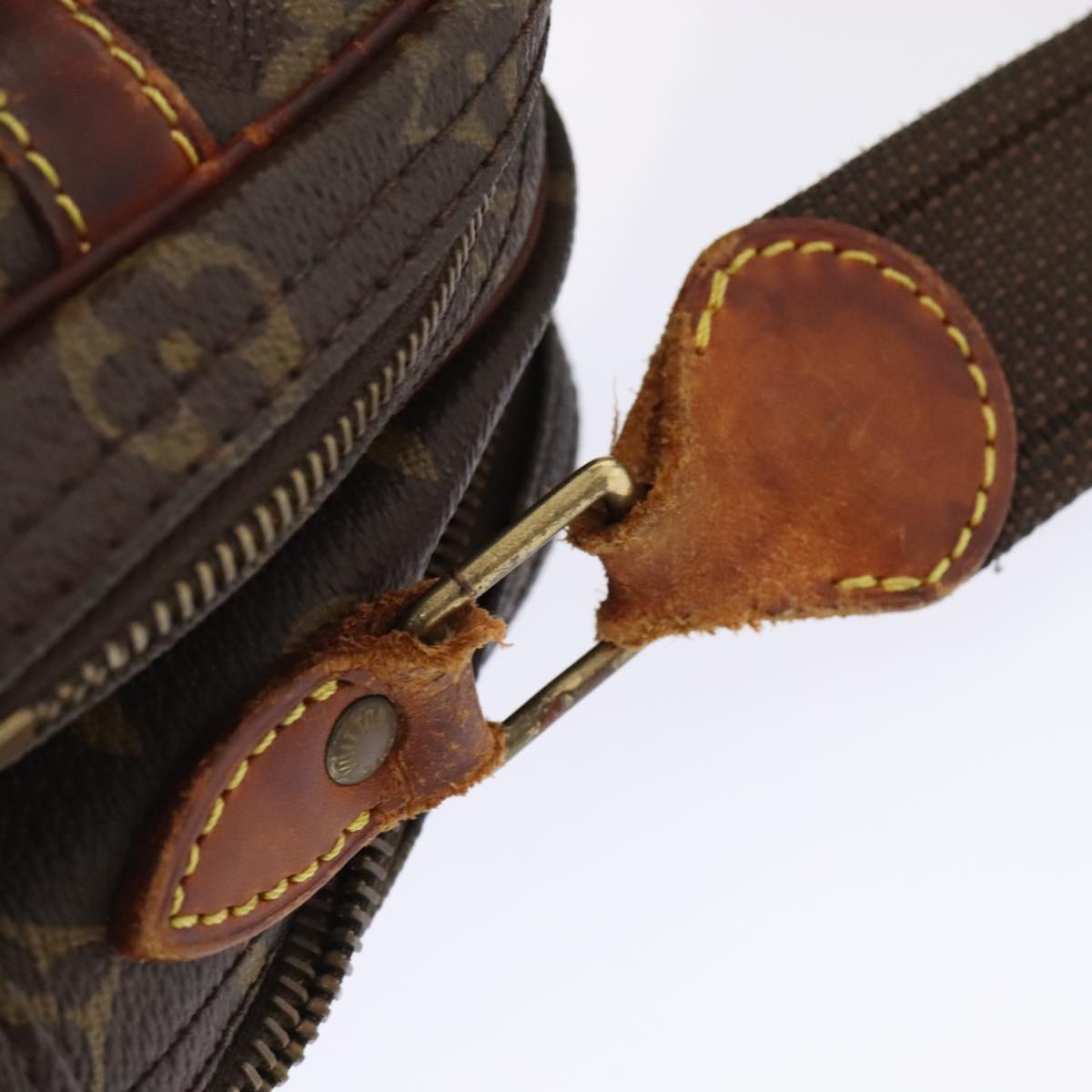 LOUIS VUITTON Monogram Reporter PM Shoulder Bag M45254 LV Auth yk14685