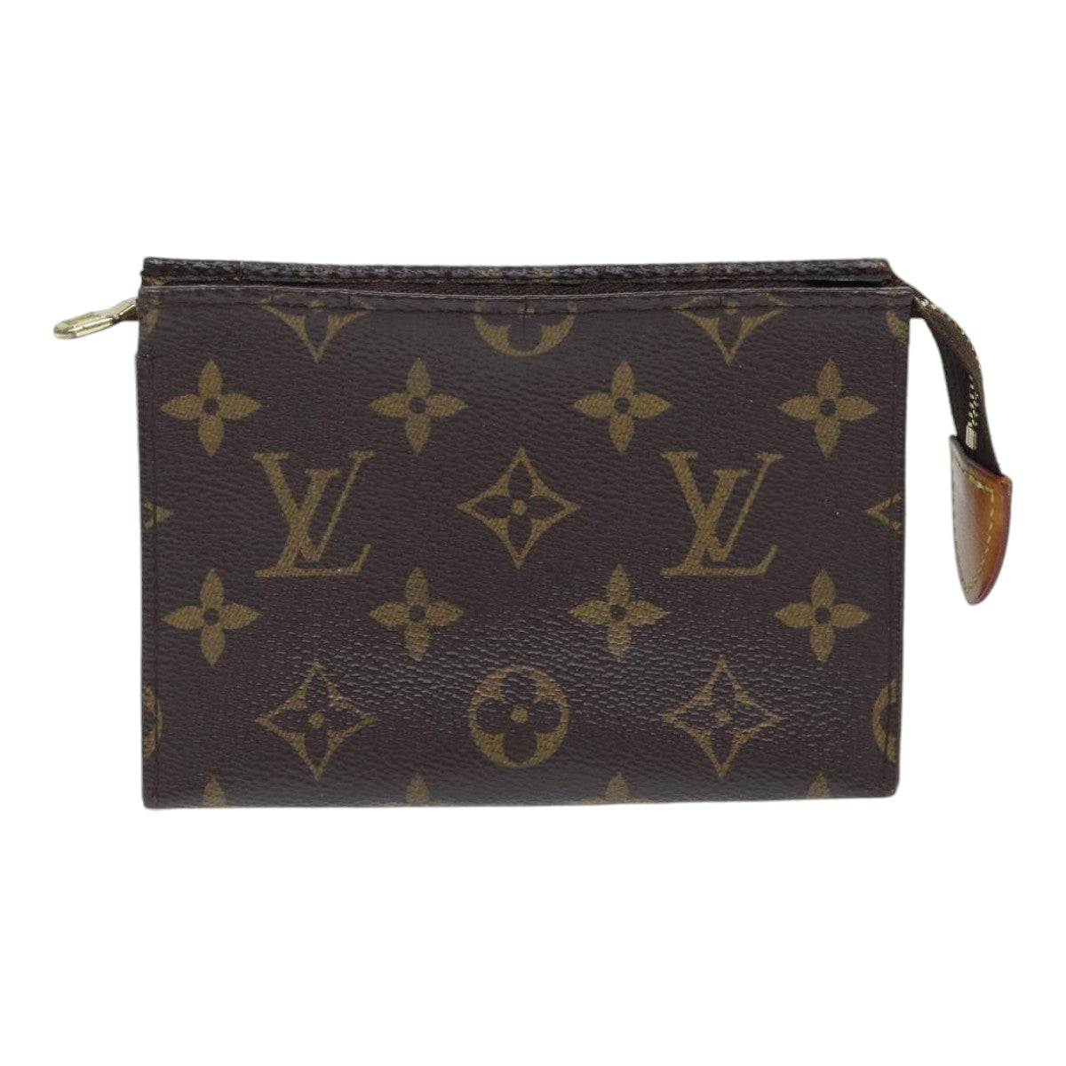 LOUIS VUITTON Monogram Poche Toilette 15 Pouch M47546 LV Auth yk14690