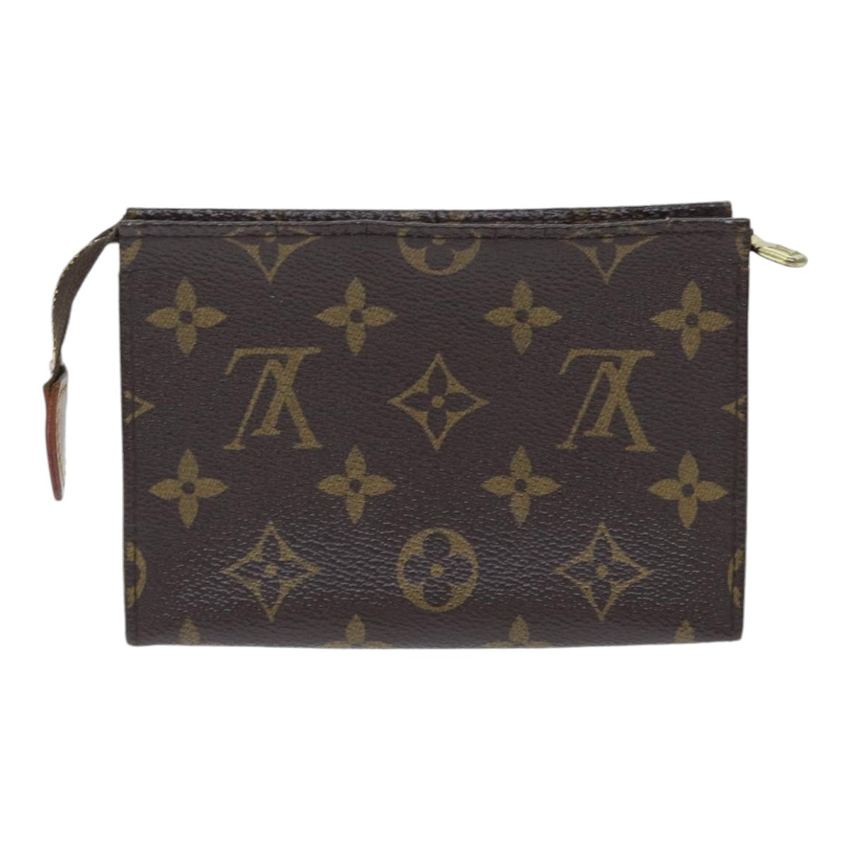 LOUIS VUITTON Monogram Poche Toilette 15 Pouch M47546 LV Auth yk14690