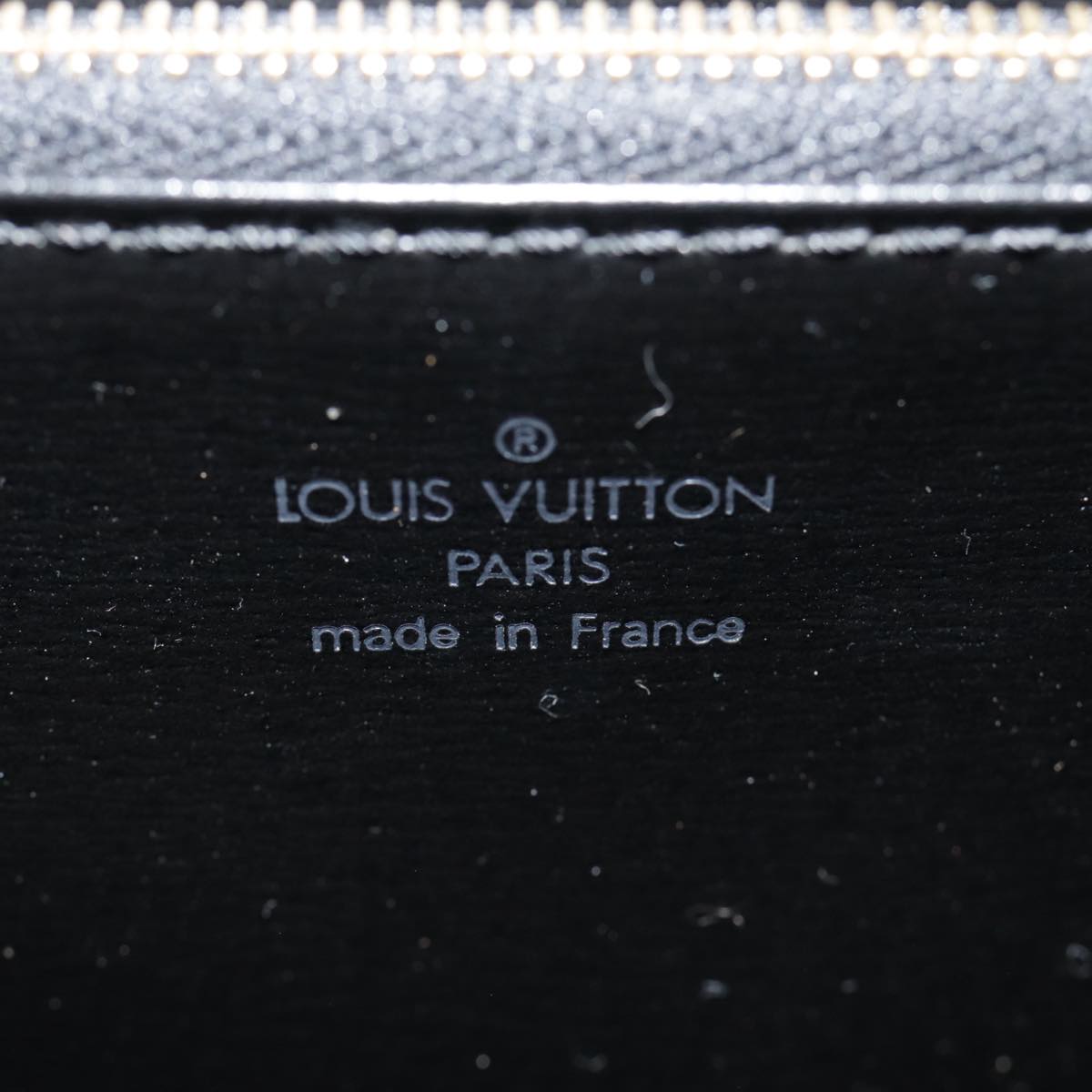 LOUIS VUITTON Epi Malesherbes Hand Bag Black M52372 LV Auth yk14713