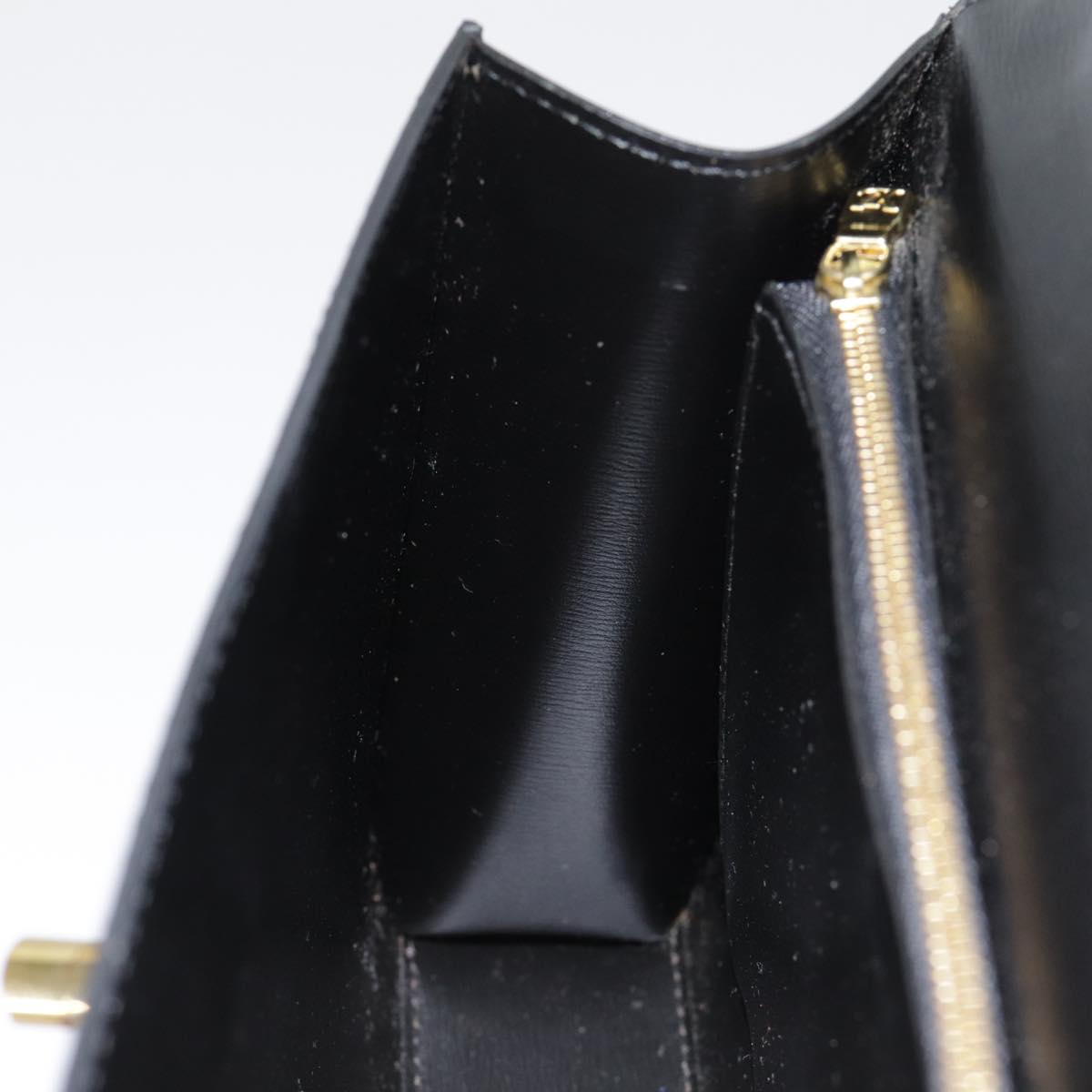 LOUIS VUITTON Epi Malesherbes Hand Bag Black M52372 LV Auth yk14713