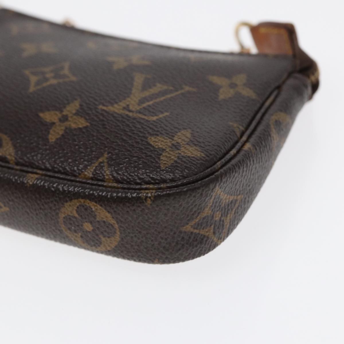 LOUIS VUITTON Monogram Mini Pochette Accessoires Pouch M58009 LV Auth yk14736