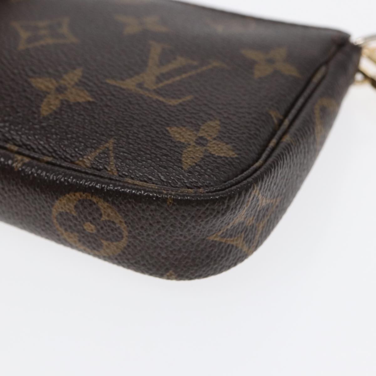 LOUIS VUITTON Monogram Mini Pochette Accessoires Pouch M58009 LV Auth yk14736