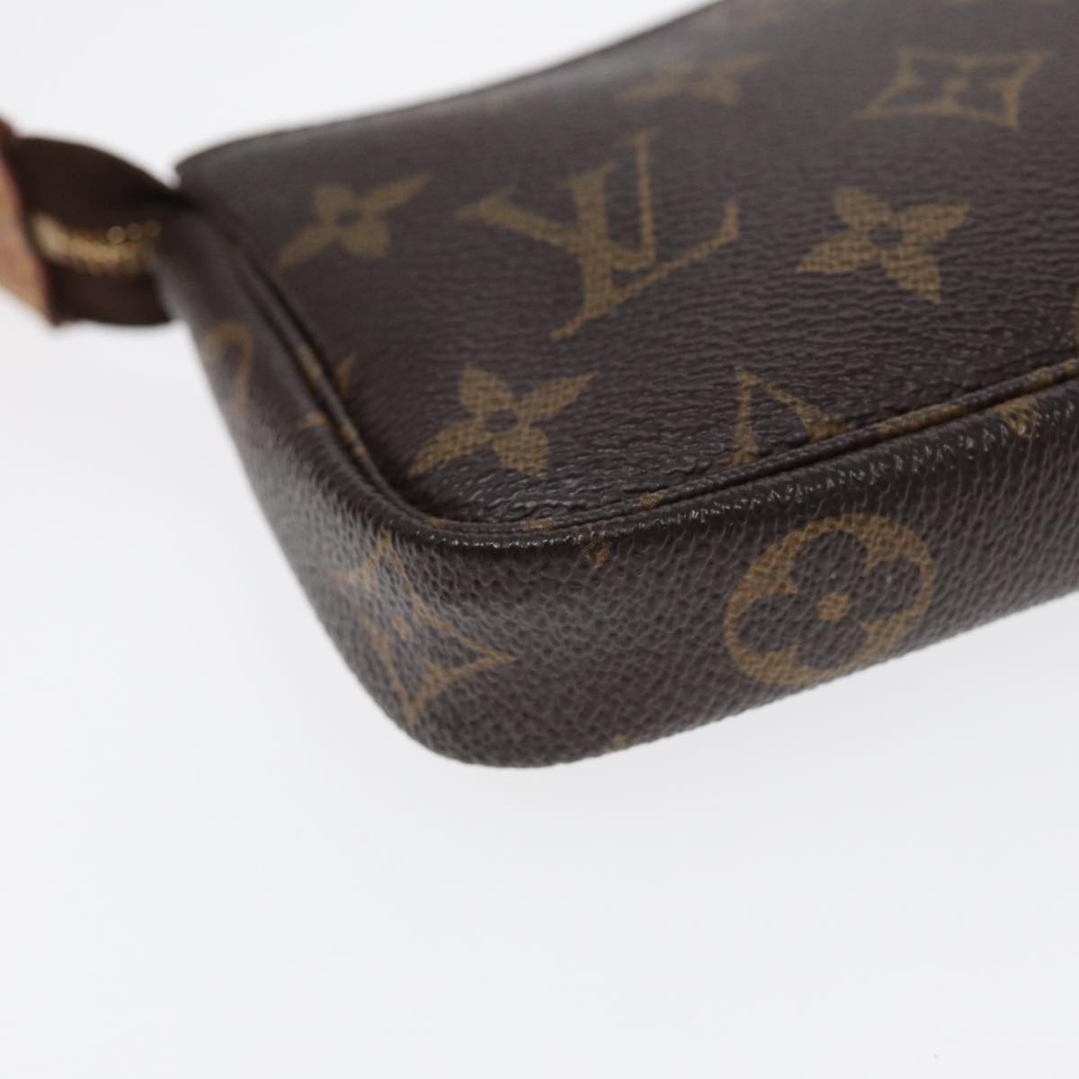 LOUIS VUITTON Monogram Mini Pochette Accessoires Pouch M58009 LV Auth yk14736