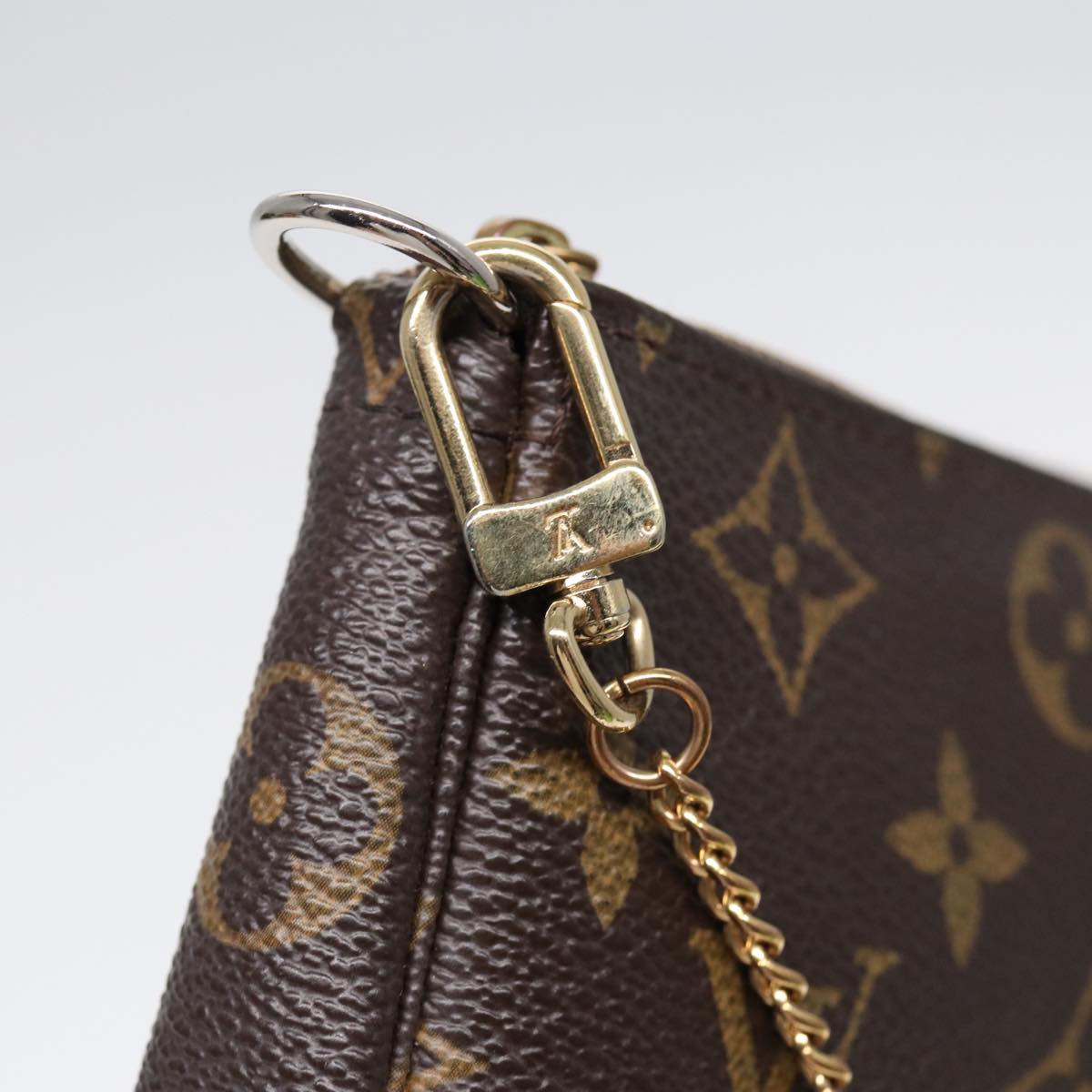 LOUIS VUITTON Monogram Mini Pochette Accessoires Pouch M58009 LV Auth yk14736