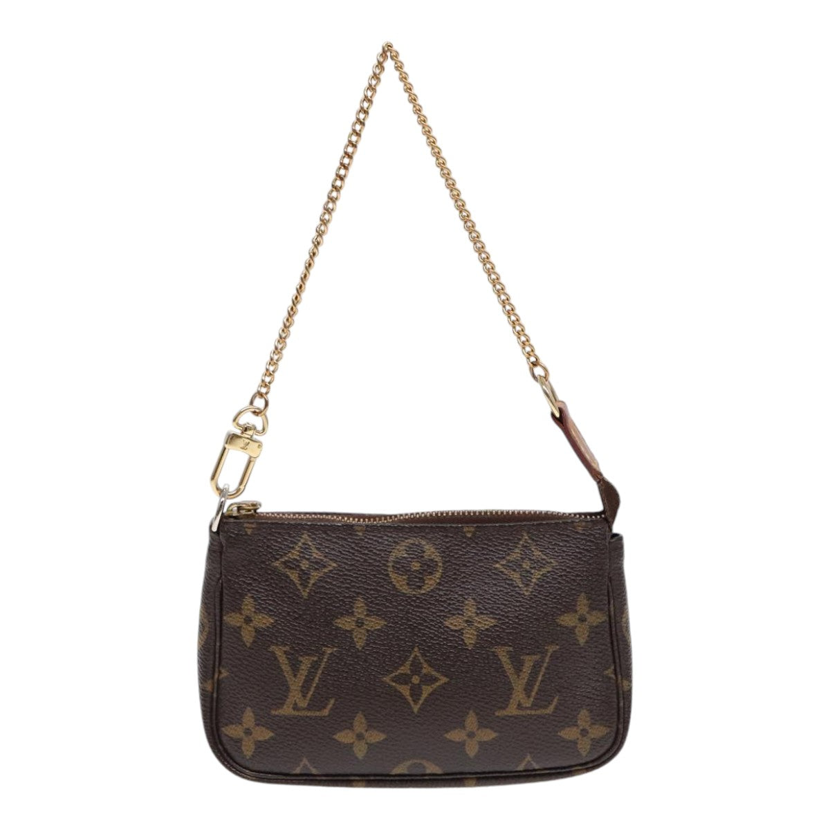 LOUIS VUITTON Monogram Mini Pochette Accessoires Pouch M58009 LV Auth yk14736