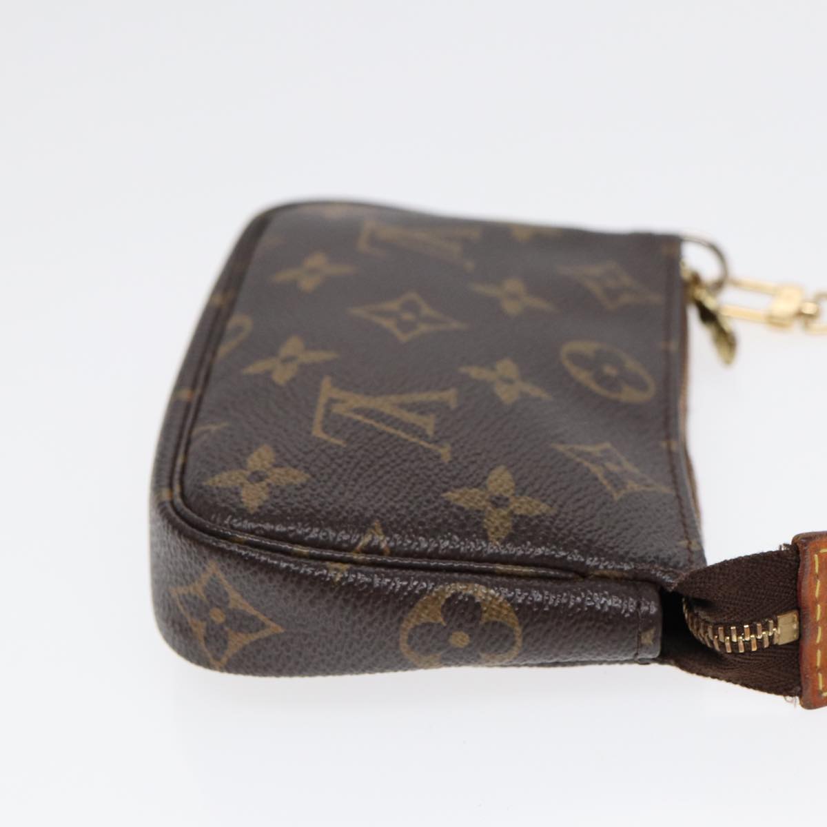 LOUIS VUITTON Monogram Mini Pochette Accessoires Pouch M58009 LV Auth yk14736